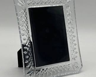 Waterford crystal frame