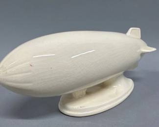 Vintage porcelain blimp
