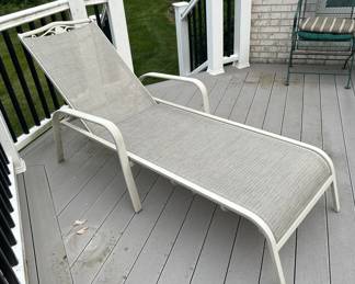 Aluminum Chaise Lounge Chair