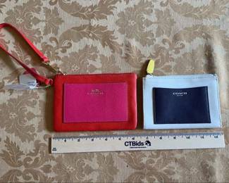 Brand New Coach Wristlet and Brand New Wallet