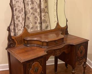 Goldman Bros Wheeled Antique Vanity