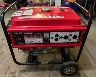King Craft 6000 Watt Mobile Electric Generator