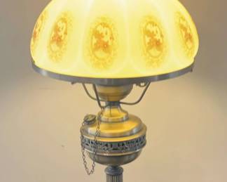 Vintage Hurricane Lamp