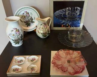 10 Piece Vintage Assorted Serving Pieces