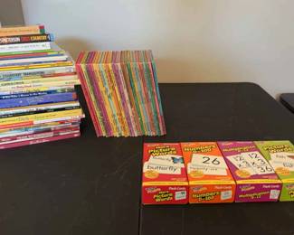 56 Childrens Books 4 Packs Of Flashcards