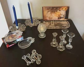 15 Piece Diamond Cut Crystal Assorted Pieces