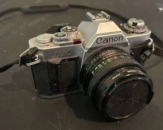006 Vintage Canon AV1 Manual Focus 35 mm Format Film Camera