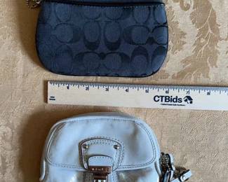 Lot Of 2 Brand New Coach Wristlets