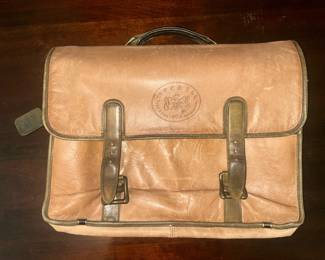 003 Vintage Brown Mitchell Luxury Leather Satchel