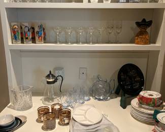 Lots of barware, vintage swizzle sticks, vintage airline swizzle sticks 