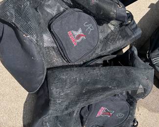 XS scuba gear mesh bags