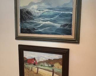 Framed original art