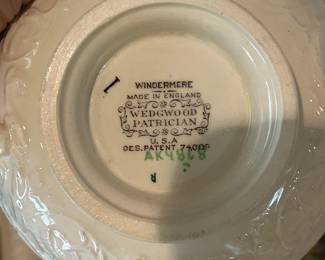 Wedgewood Patrician Soup bowls