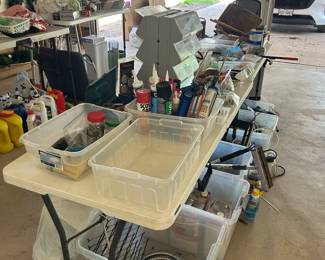 Storage bins, hardware