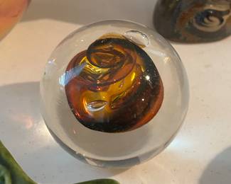 Signed art glass