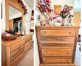 Matching/
Pine Coastal Cottage (6) Drawer Dresser + Mirror
Pine Coastal Cottage (4) Drawer Chest