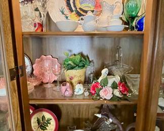 China cabinet collectibles