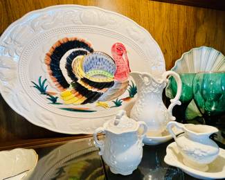 Vintage Turkey Platter