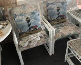 Close up of pvc furniture