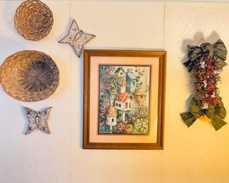 Vintage Butterfly Shell decor
Birdhouse framed print