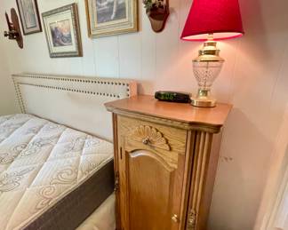 Oak Jewelry armoire