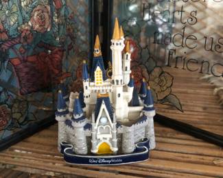 Walt Disney World castle in miniature.