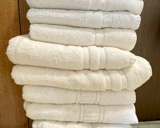 Nice White Bath towels
