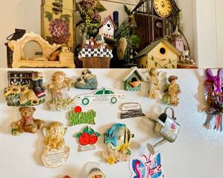 Fridge magnets and decor