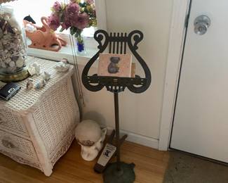 Ornate Wood music stand