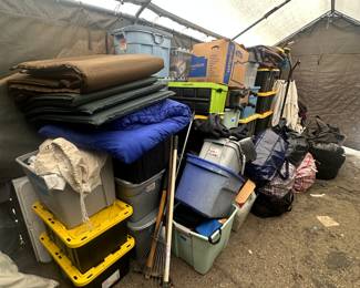 Electronics camping gear