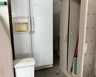 Refrigerator, storage cabinet
