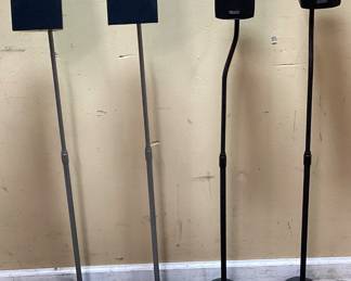 (2) PAIRS OF FLOOR STAND SPEAKERS, DEFINITIVE TECHNOLOGY PRO CINEMA & BOSTON MICRO 110X