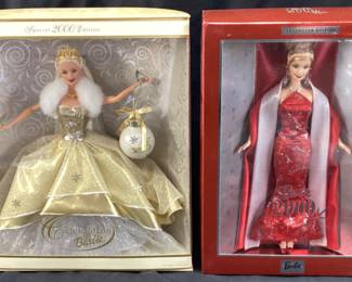 2000 CELEBRATION BARBIE & COLLECTOR EDITION BARBIE NIB