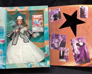 (2) 1994 GONE WITH THE WIND SCARLETT O’HARA BARBIES, HOLLYWOOD LEGENDS COLLECTIONS, NIB