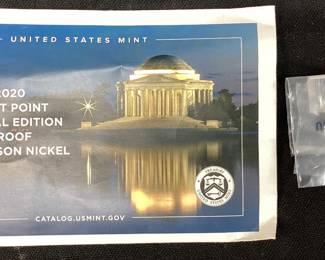 2020 U.S. MINT WEST POINT SPECIAL EDITION PROOF JEFFERSON NICKEL