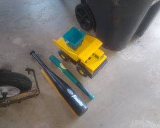 Tonka Truck and Bats