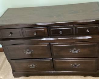 Bedroom Mahogany 5 Drawer Chest