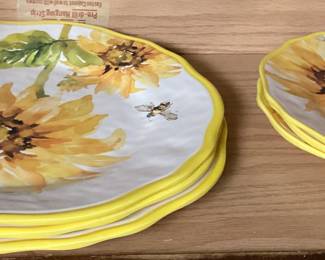 Sunflower Plates
