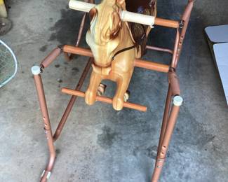 Vintage Bouncy Horse