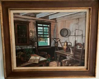Wall ARt Vintage farmhouse kitchen
