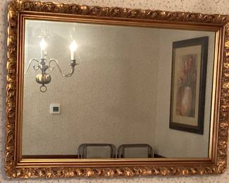 Gold Framed Mirror