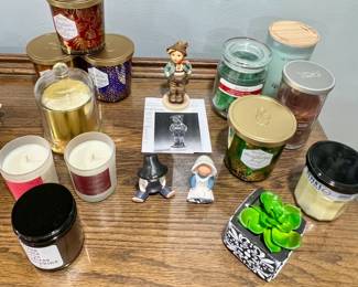 Candles - new and slightly used