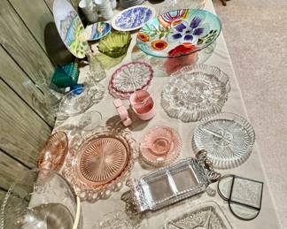 Glassware items for multiple uses -- 