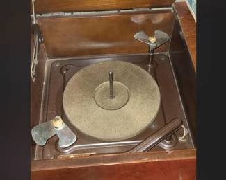 And turntable ...