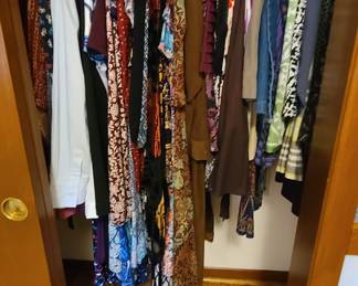 Dresses and dressier stylish tops --