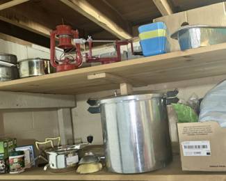 Canning and camping tools too