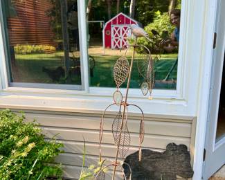 Look around and whatever you see that comes out of the ground or is loose from the home - is for sale!