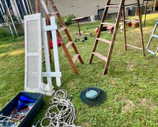 Such a YARD SALE out back...