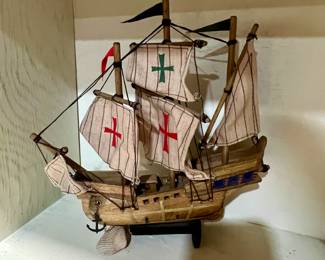Pirate ship replica of yesteryear