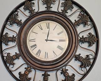 large modern wall clock